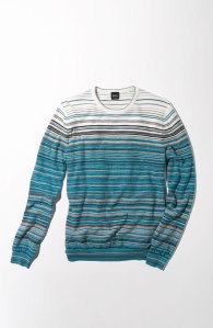 BOSS. Black "Gunar" Sweater. $175