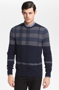 Burberry London. "Patrick" wool sweater. $595 