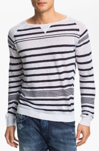 Diesel. K-Lolli Stripe Linen Sweater. $158